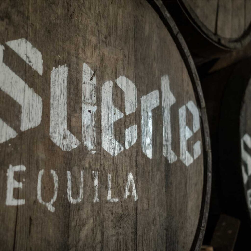 Suerte Tequila Barrel