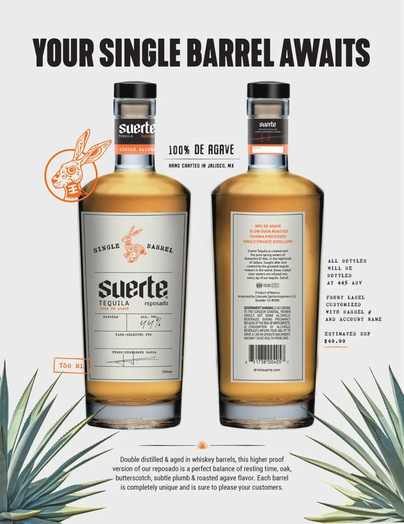 Single Barrel Sell Sheet Cover Art